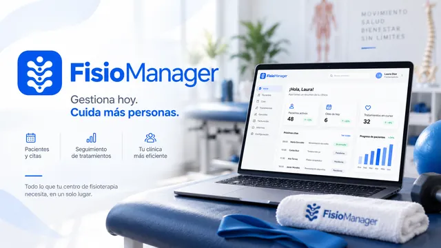 FisioManager — imagen ilustrativa y marca del proyecto